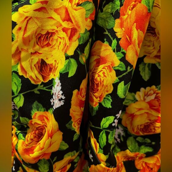 Zara Floral Bodysuit Size Small - Picture 4 of 7